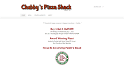 Desktop Screenshot of chubbyspizzashack.com